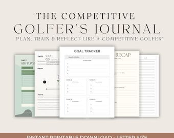 Das Journal des konkurrenzfähigen Golfers