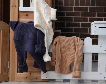 Kids ribbed knit sweater