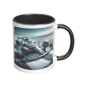 Mercedes AMG Formula 1 F1 Silver Mug