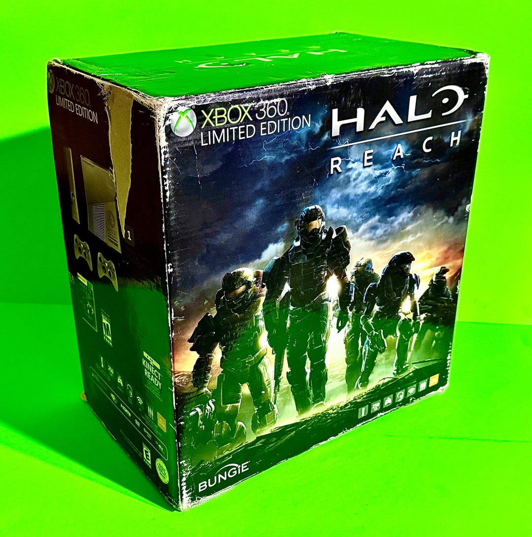 Xbox360 - Xbox 360 Halo（ヘイロー）： Reach リミテッド エディション/ Xbox 360 Halo Reach Edition RGH - Etsy