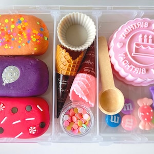 Mini icecream and Cupcake Dough Kit