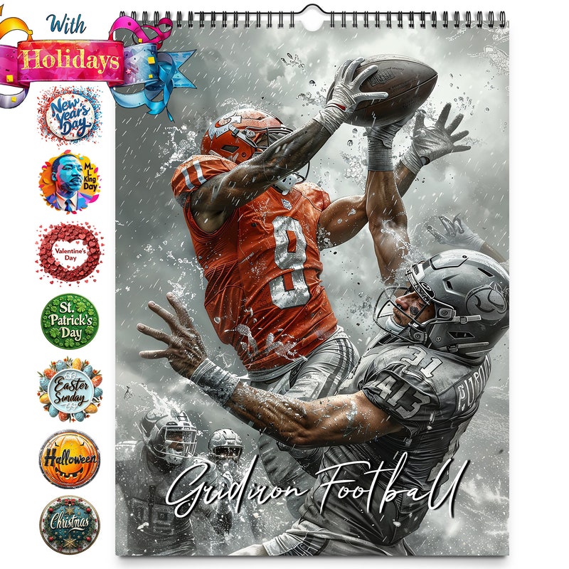 Football Card Advent Calendar Etsy