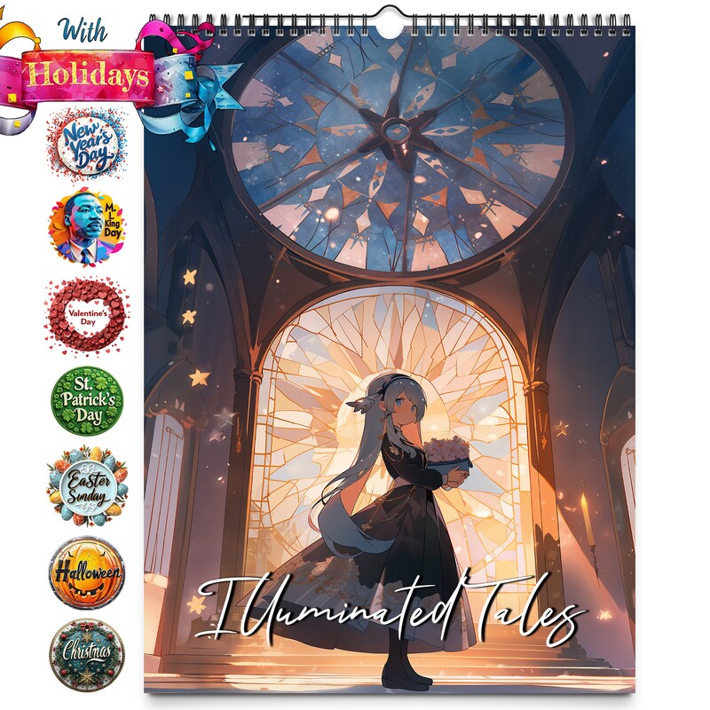 Anime calendar 2025 2025 Etsy.de