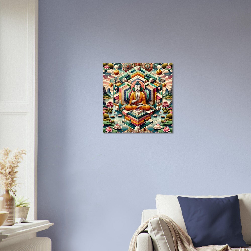 Kaleidoscope Artisan Museum Quality Poster Zen Etsy