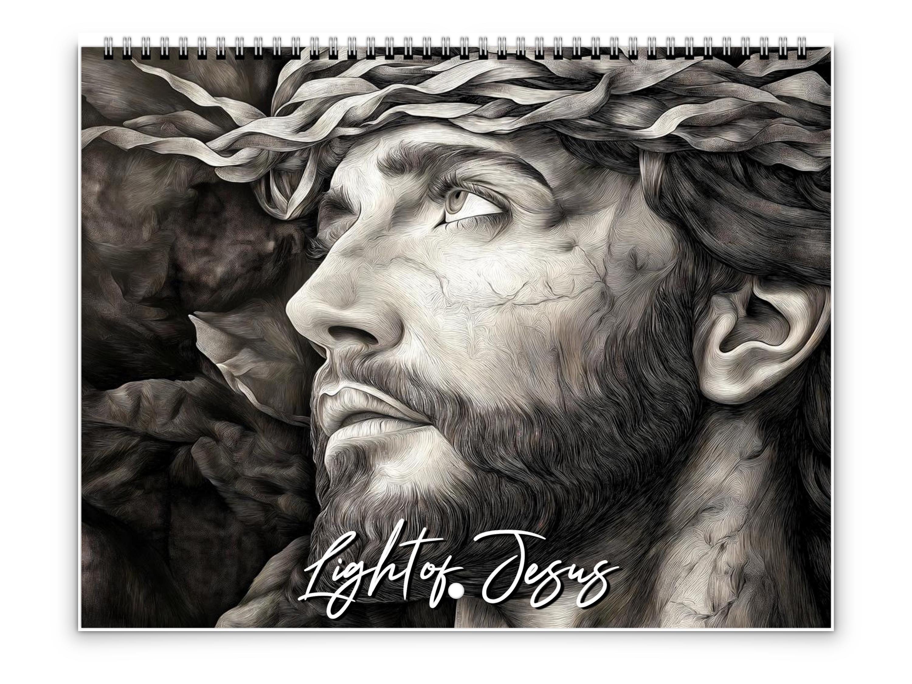Inspirational Christian Calendar 2026 Funny Jesus Christ Calendar ...