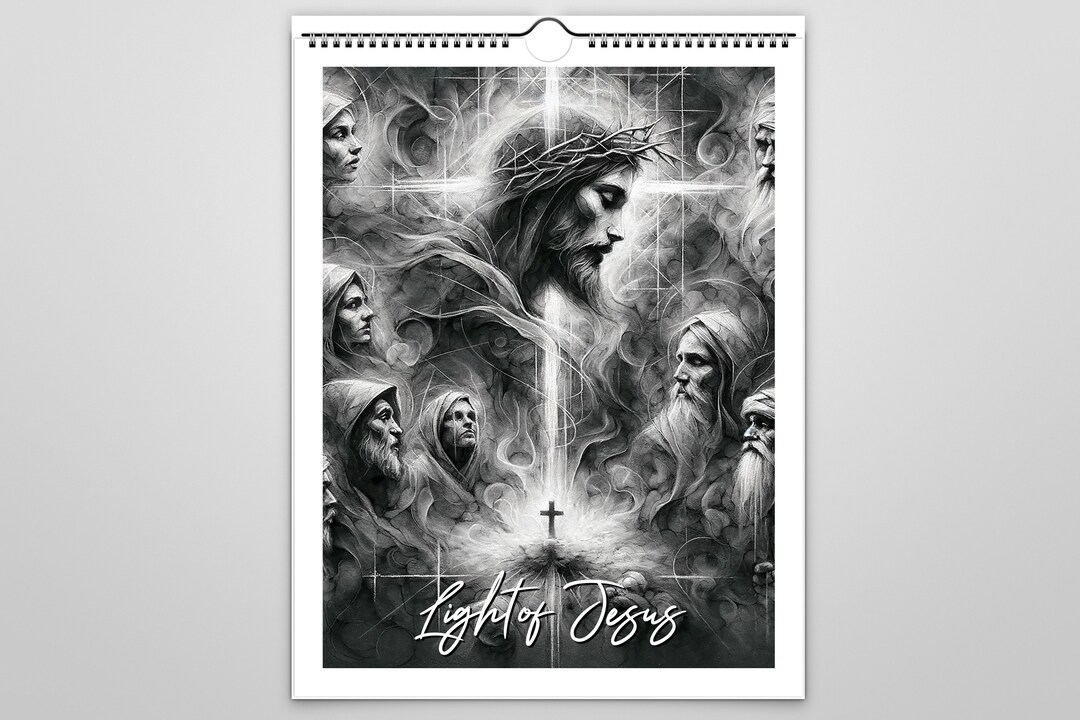 Kaleidoscope Artisan Wall Calendar 2024 the Light of Jesus: A Nativity ...