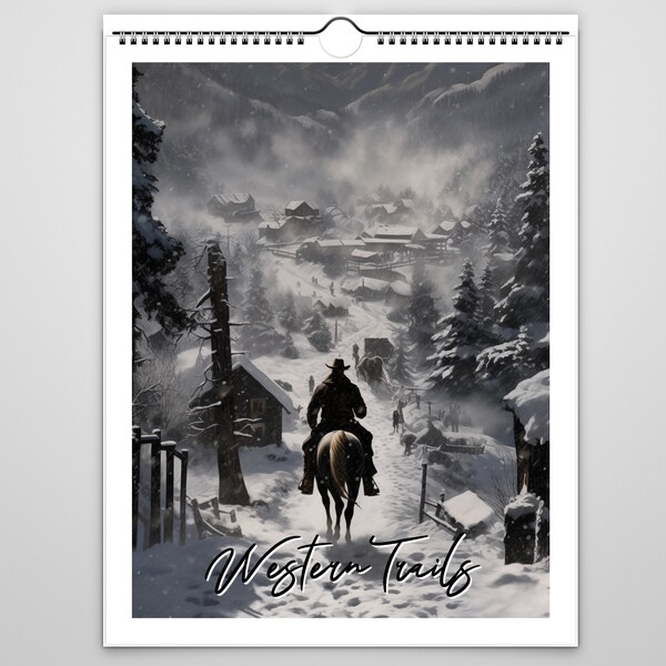 2024 Western Calendar Etsy