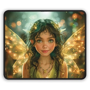 Tapis de souris de jeu Fairy Princess par Kaleidoscope Artisan – Charming Fantasy