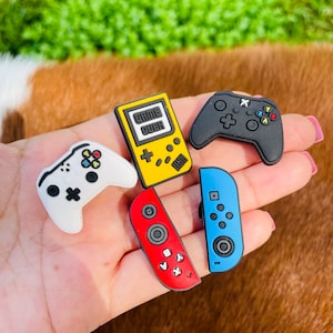 Game charms, Gamer charms, Shoe Charms, Gifts for her, Gifts for him