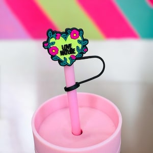 Love Nature Straw Topper || Fits 10mm Straws