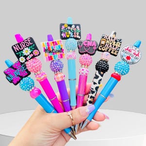 Beaded Medical Pens: Nurse Doctor Gift image 5