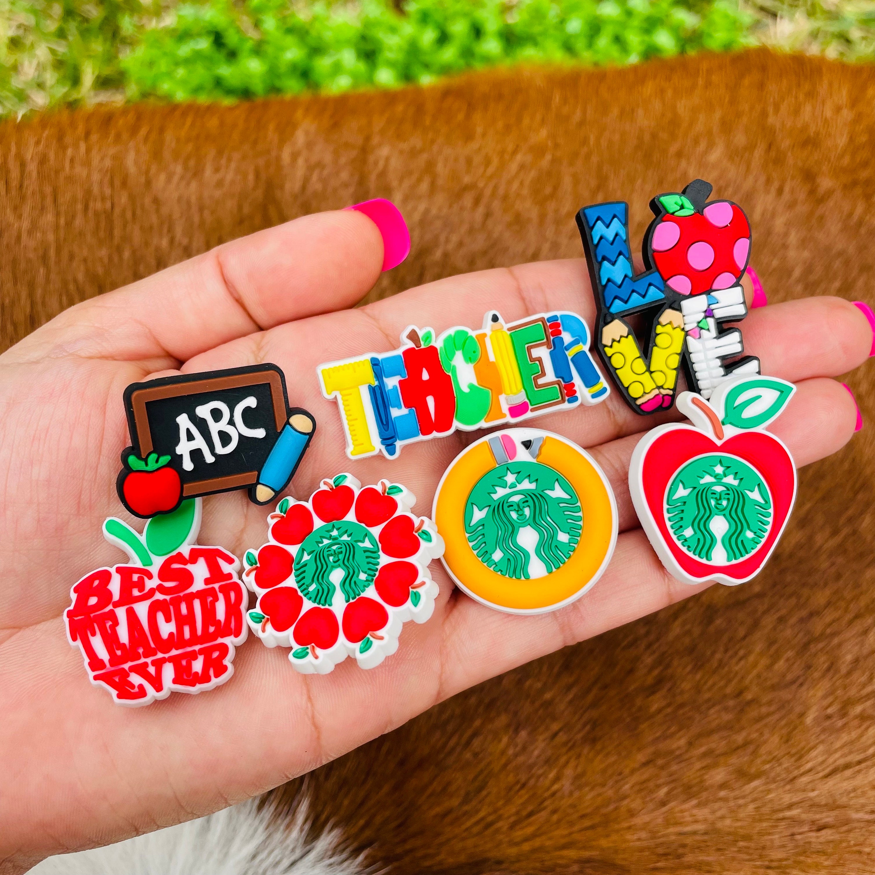 Teacher Jibbitz Etsy