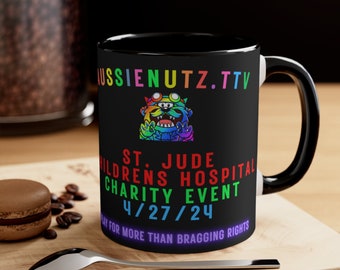 ONLY FOR AUSTRALIA-Mug 11oz - St Jude Aussienutz 4.27.24 - 5.00 for Every Mug Purchased is Donated to St Jude