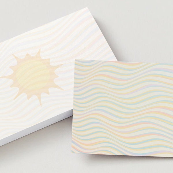Spread Radiant Sunshine: Sun Note & Gift Tags (10 Pack) PS Note, Hello, Sending Love, Lunchbox Note- 3.5 In x 2 In Premium Card Stock