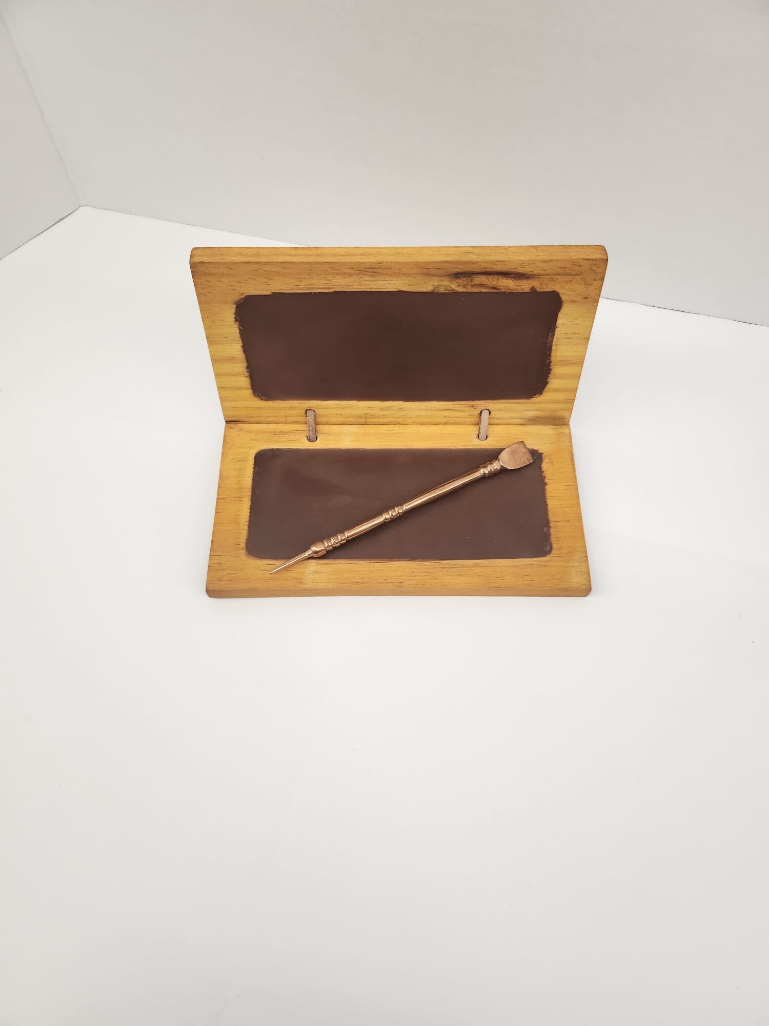 Roman Wax Tablet and Bronze Stylus Etsy UK