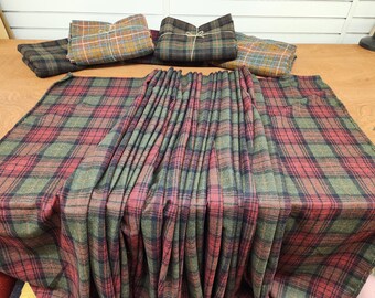 Tartan Wolle Plaids (100% reine Wolle) - mittleres Gewicht