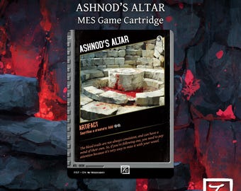 Ashnod's Altar ~ MES Game Cartridge
