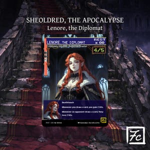 Sheoldred, the Apocalypse ~ Lenore, the Diplomat