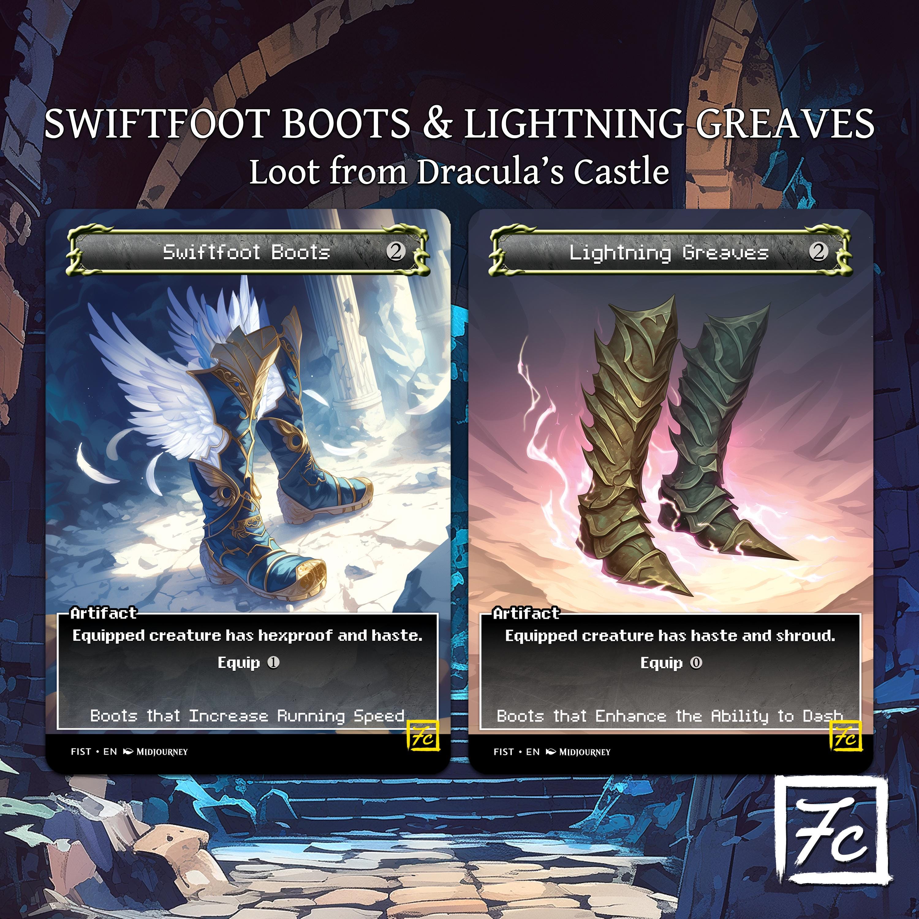 Lightning Greaves Proxy - Etsy