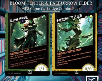 Bloom Tender & Faeburrow Elder ~ MES Game Cartridge Combo Pack