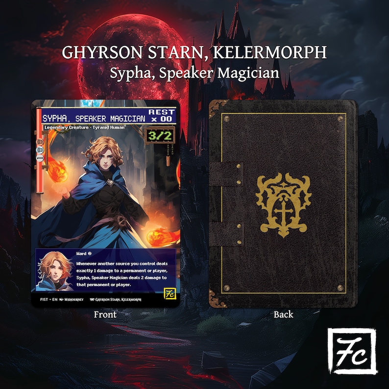 Ghyrson Starn, Kelermorph ~ Sypha Belnades - Etsy