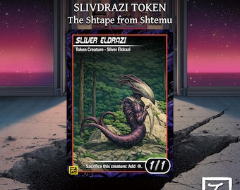Slivdrazi Monstrosity + Token ~ the Shtape From Shtemu - Etsy