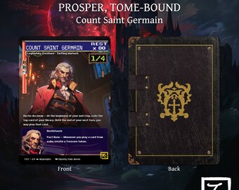 Prosper, Tome-Bound + Treasure Token ~ Count Saint Germain