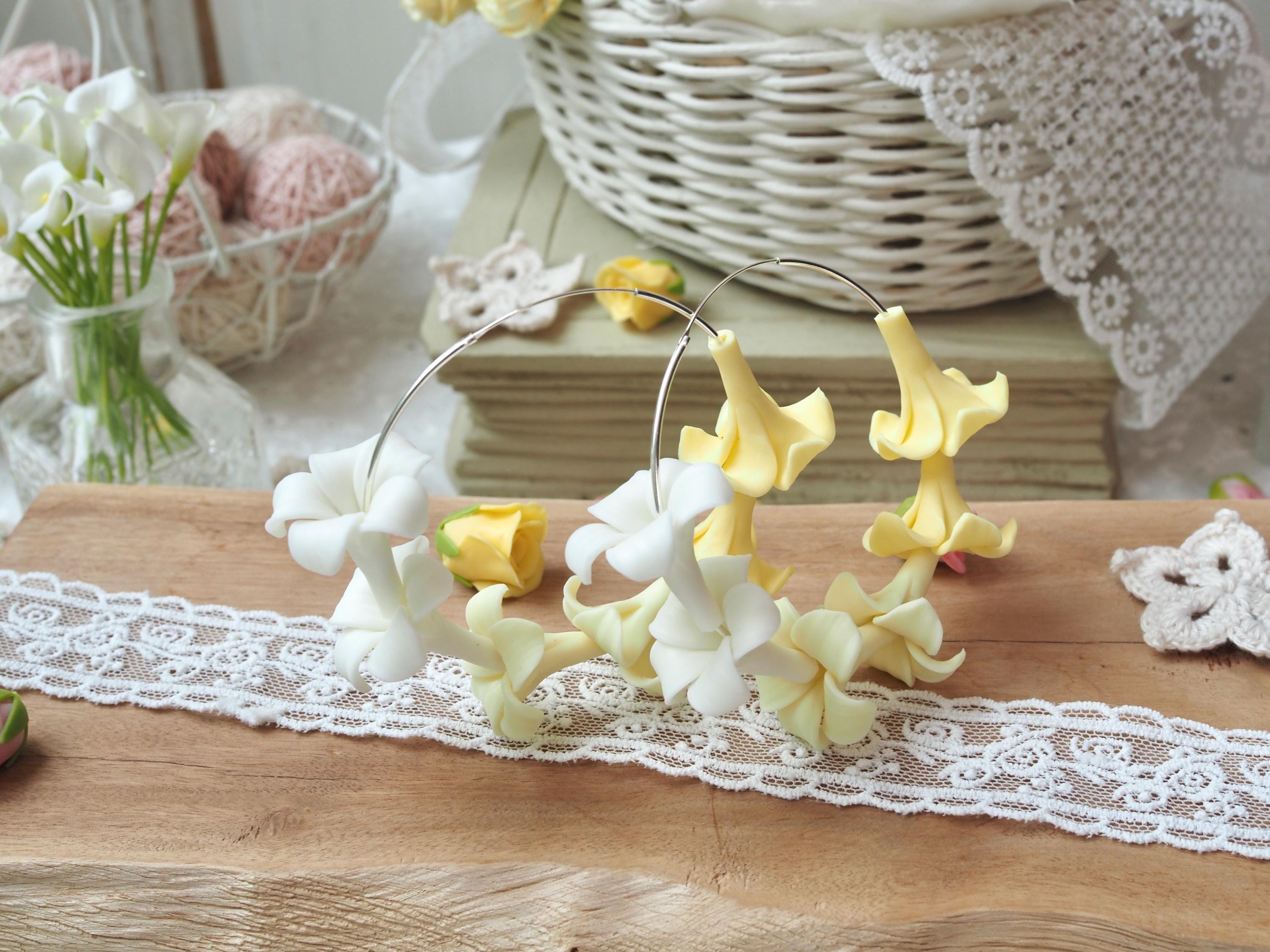 Puakenikeni earrings - Etsy 日本