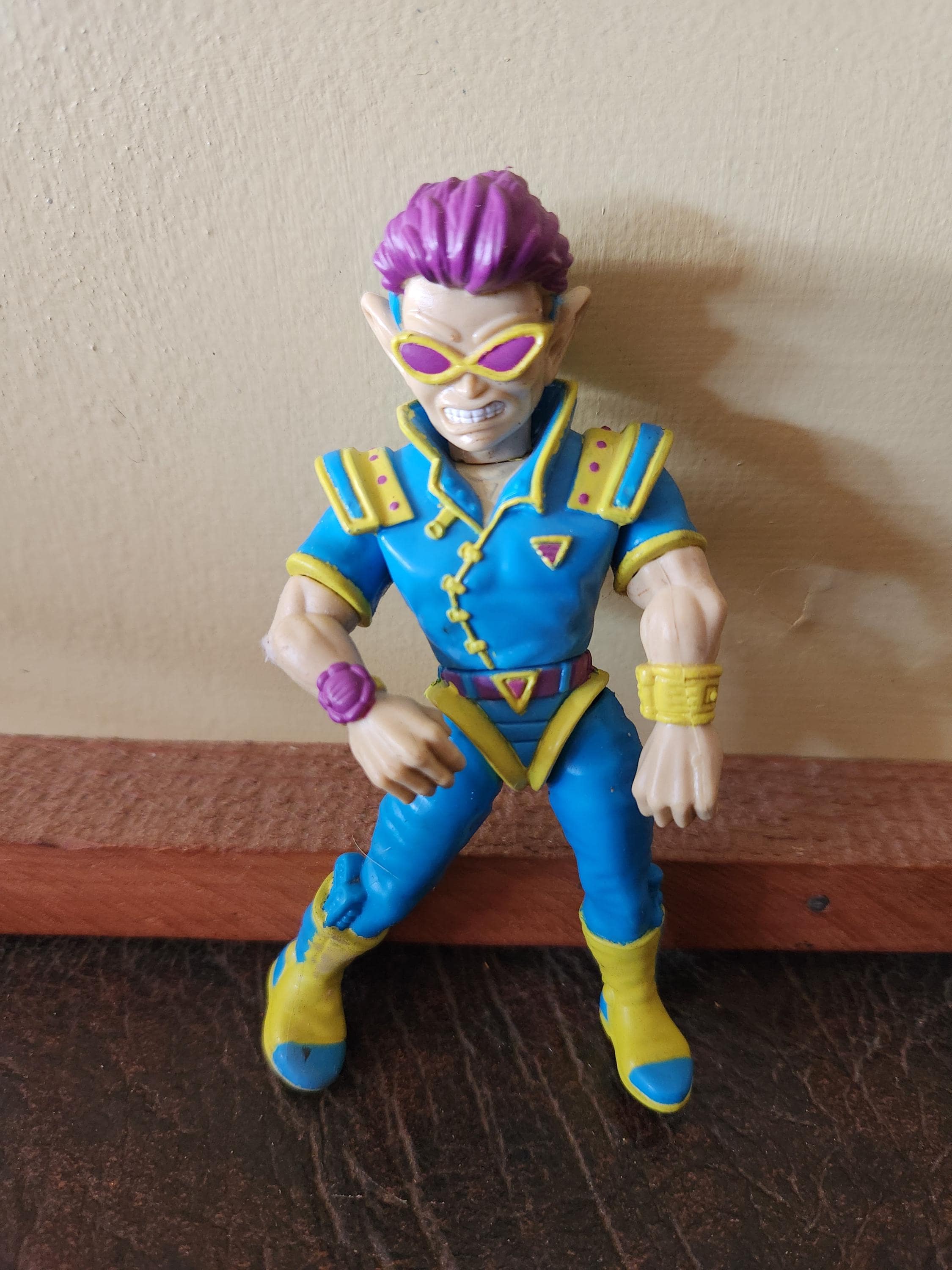 Vintage 1991 Zak the Neutrino Teenage Mutant Ninja Turtle Action