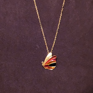 Kleine vintage vlinderketting