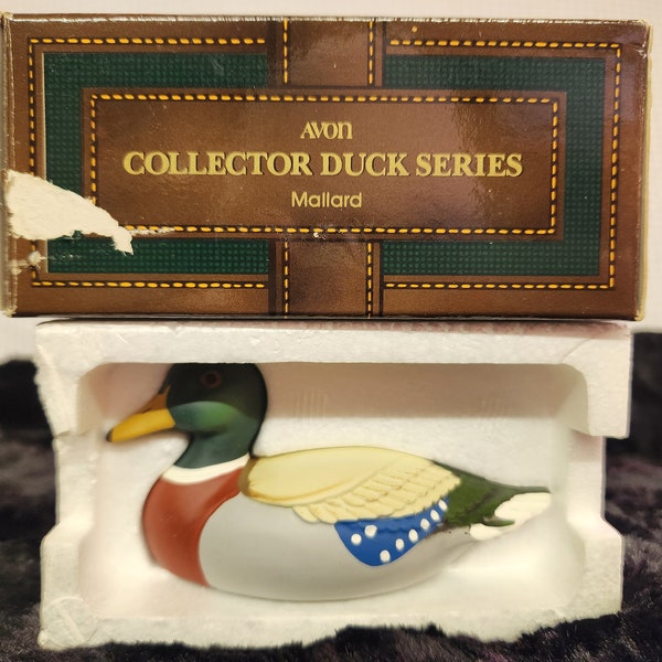 Avon 1983 Collector Duck Series-Mallard