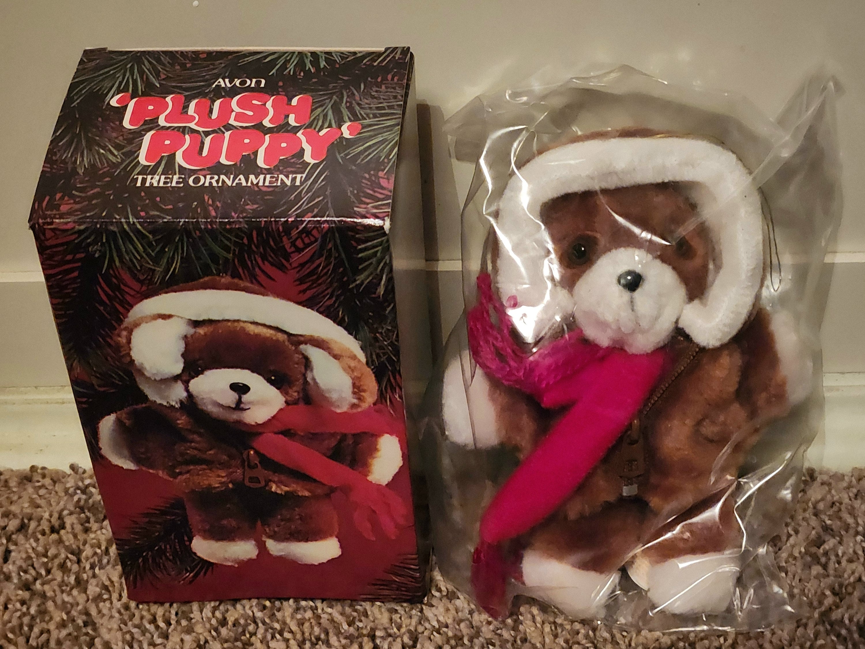 Avon plush puppy 1982 online