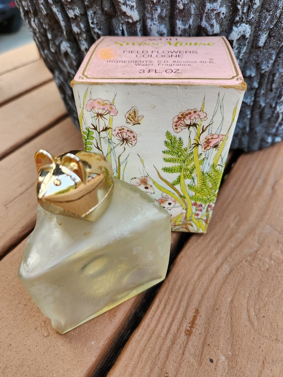 Set of Avon Mouse and Frog Cologne Bottles - image 1