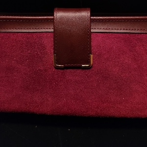 Avon 1981 French Purse Secretary Checkbook Wallet