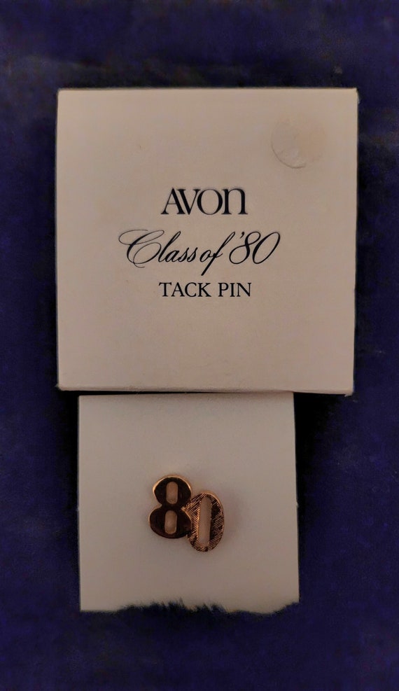 Avon 1979 Rare Class Of '80 Tack Pin