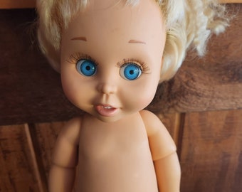Jahrgang 1990 „So Innocent Cynthia“ Galoob Baby Face Doll