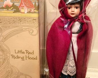 Avon 1985 Little Red Riding Hood Doll