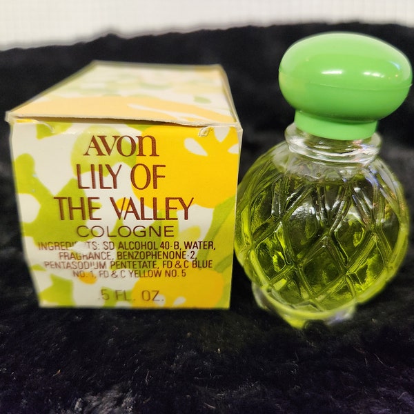 Avon Lily of the Valley Cologne Bottle
