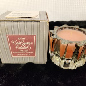 Avon Ultra Crystal Collection with Candle