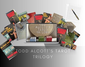The Unemployed Philosophers Guild Todd Alcott's Horror Tarot - Jeu De Tarot Horreur Avec Illustrations Macabres