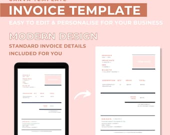 Modèle de facture, modèle de facture d'entreprise basée sur un service, modèle de facturation, ressource pour petite entreprise, modèles pour petite entreprise, facture