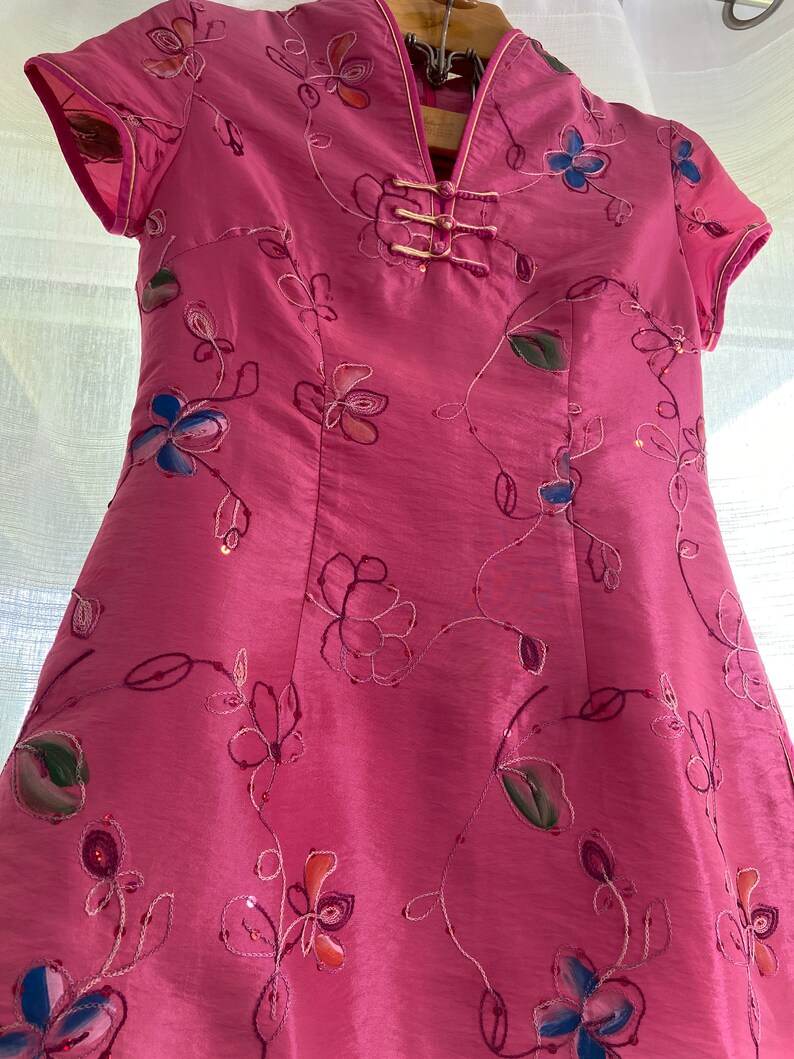Roselia Whisper Qipao Top Only (Pink)