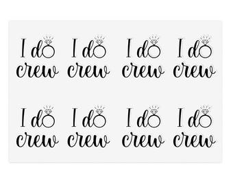 Mini Champagne Label, I Do Crew, Bridesmaid Proposal, Bridesmaid Box ...
