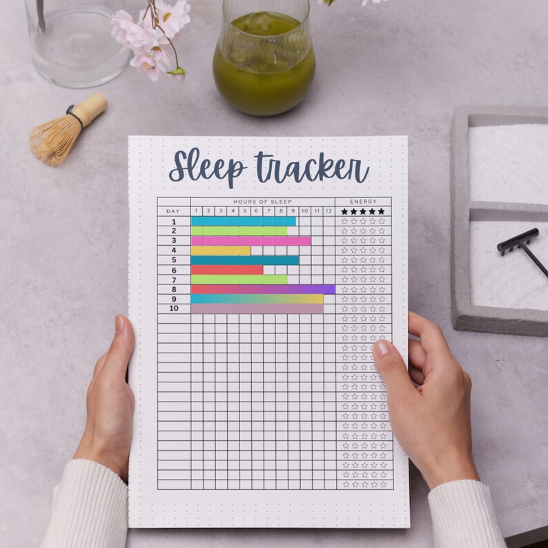 Pre Made Health Tracker Bujo Pages, Printable Bullet Journal, Bujo ...