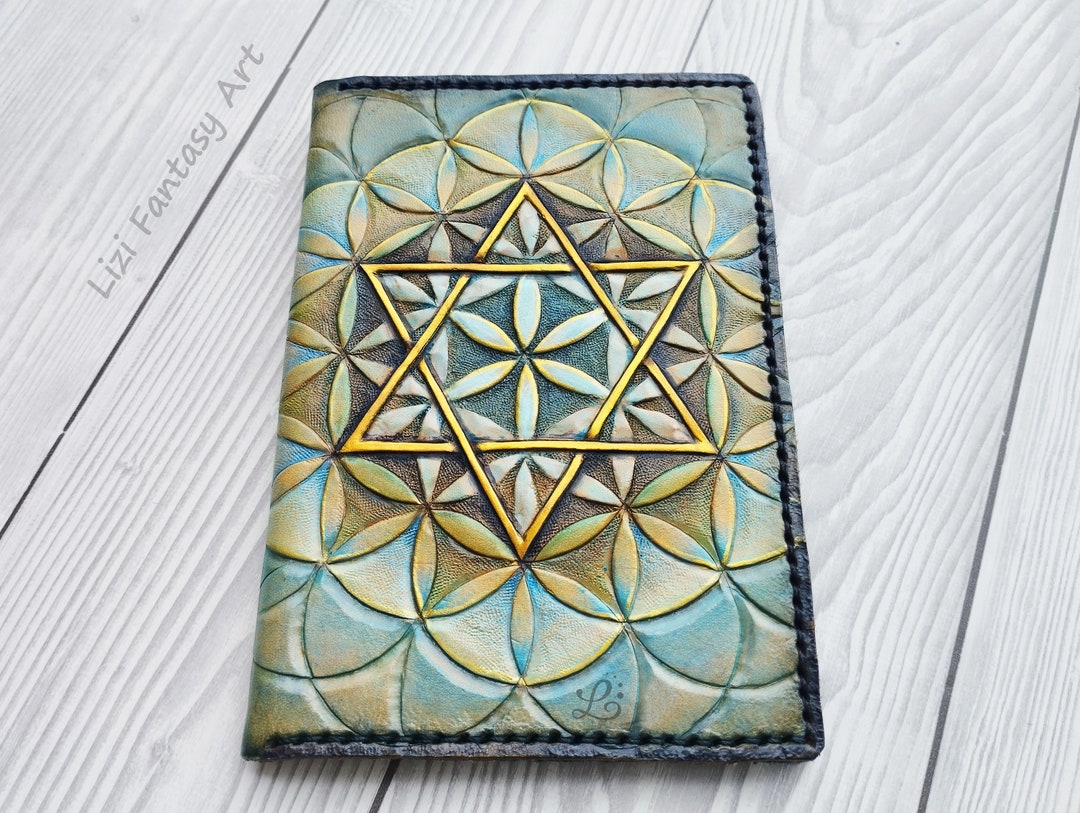 3D Hand Emboss Leather Passport Cover Handmade Leather Etsy