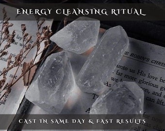 Extreme Hex Curse Removal Spell, Cleansing Spell, Negative Energy Removal Ritual, Energy Cleansing, Banish Black Magic,  Same Day Casting