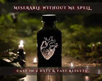 Miserable Without Me Spell, 100x Powerful Regret Magic, Return to Me Spell, Ex Lover Come Back To Me, Black Magic