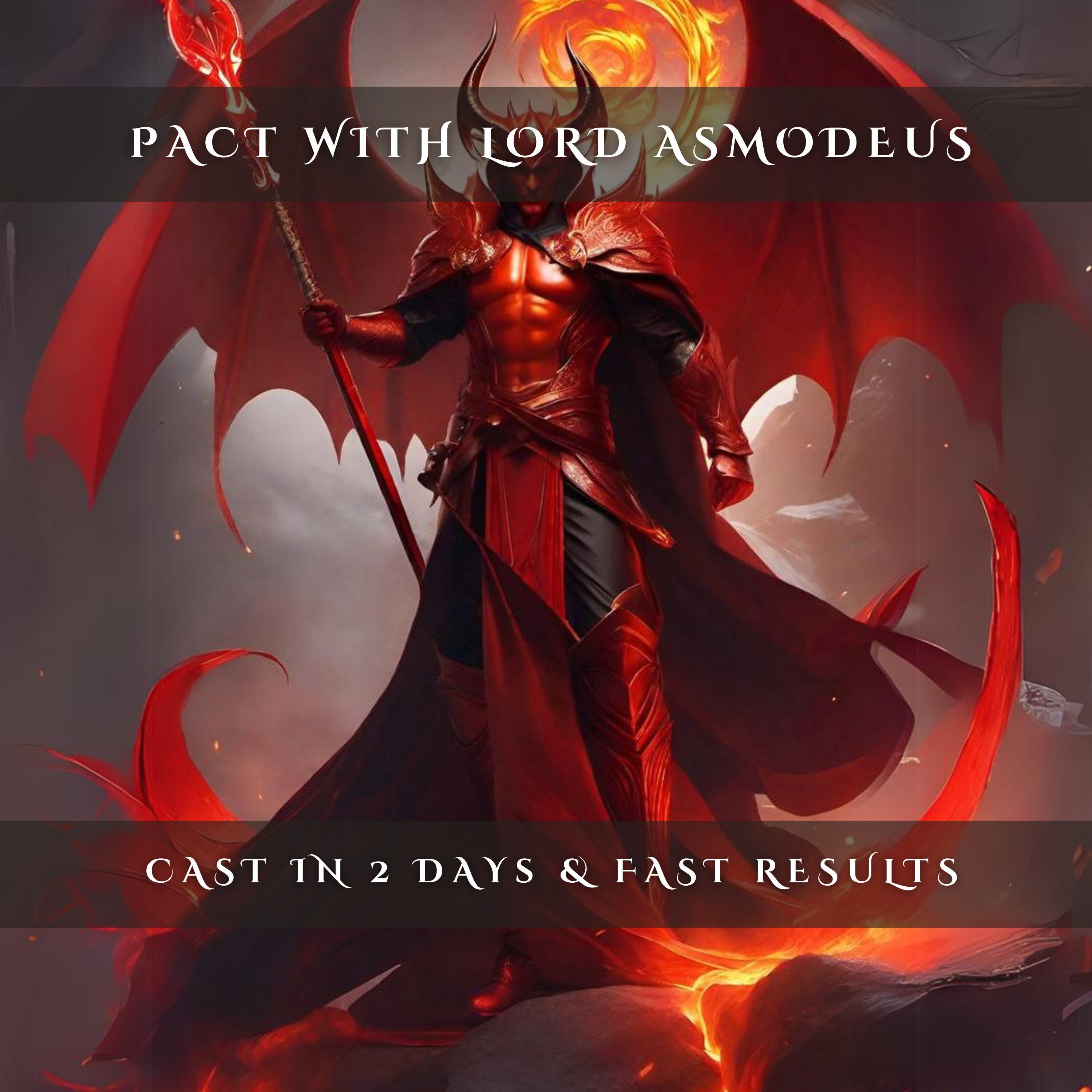 Asmodeus Devil - Etsy Canada