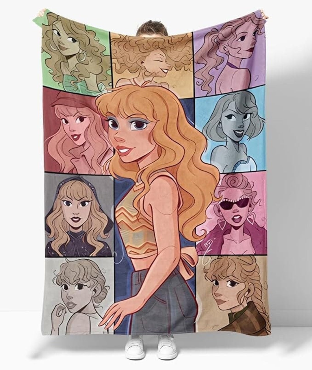 Taylor Swift Blanket Eras Tour 2023 Blanket Swiftie Blanket Etsy UK