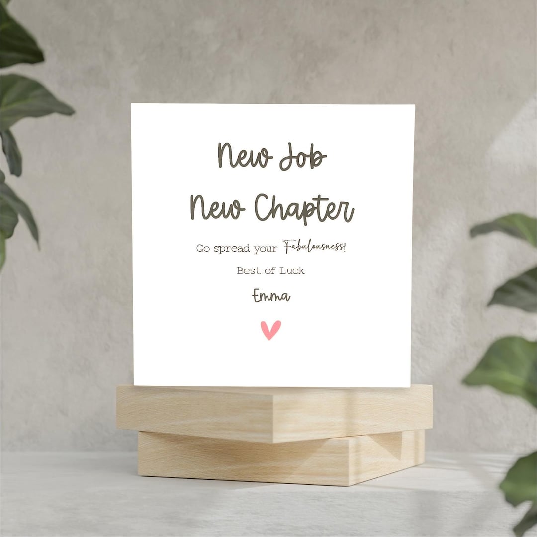 Personalised New Job Card - Good Luck In Your New Job Rainbow | Beeyoutiful Gifts Ltd - View #11